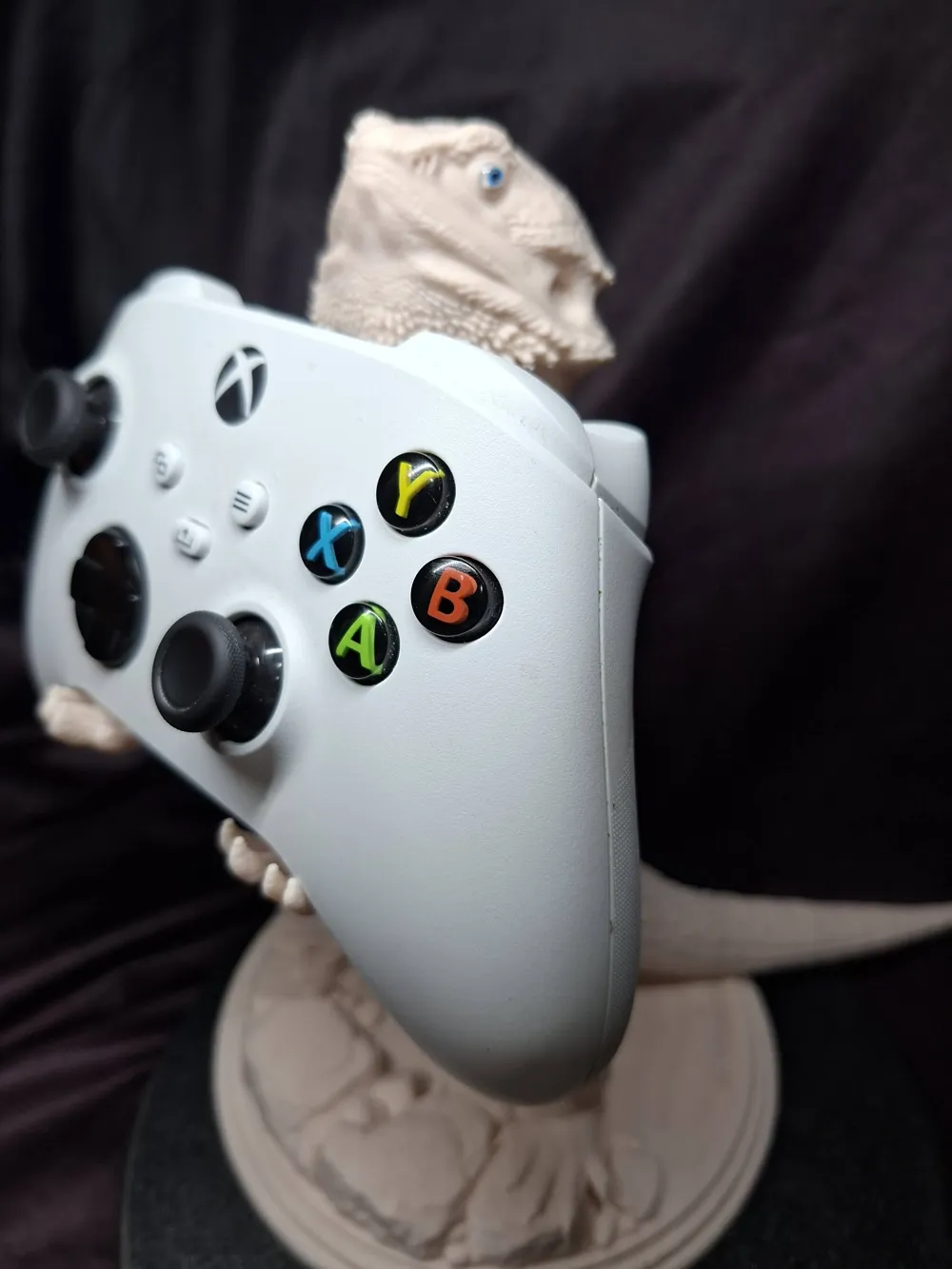 Bearded Dragon Controller Holder Xbox & PS5 Stand - Free 3D Print Model ...