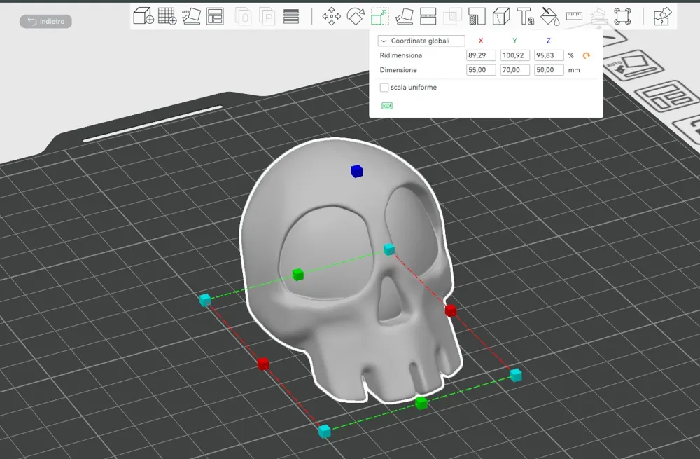 Skull Cartoon - Halloween by Memegooch MakerWorld: Download Free 3D Models