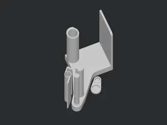Assistive Toilet Paper Holder One Handed Operation