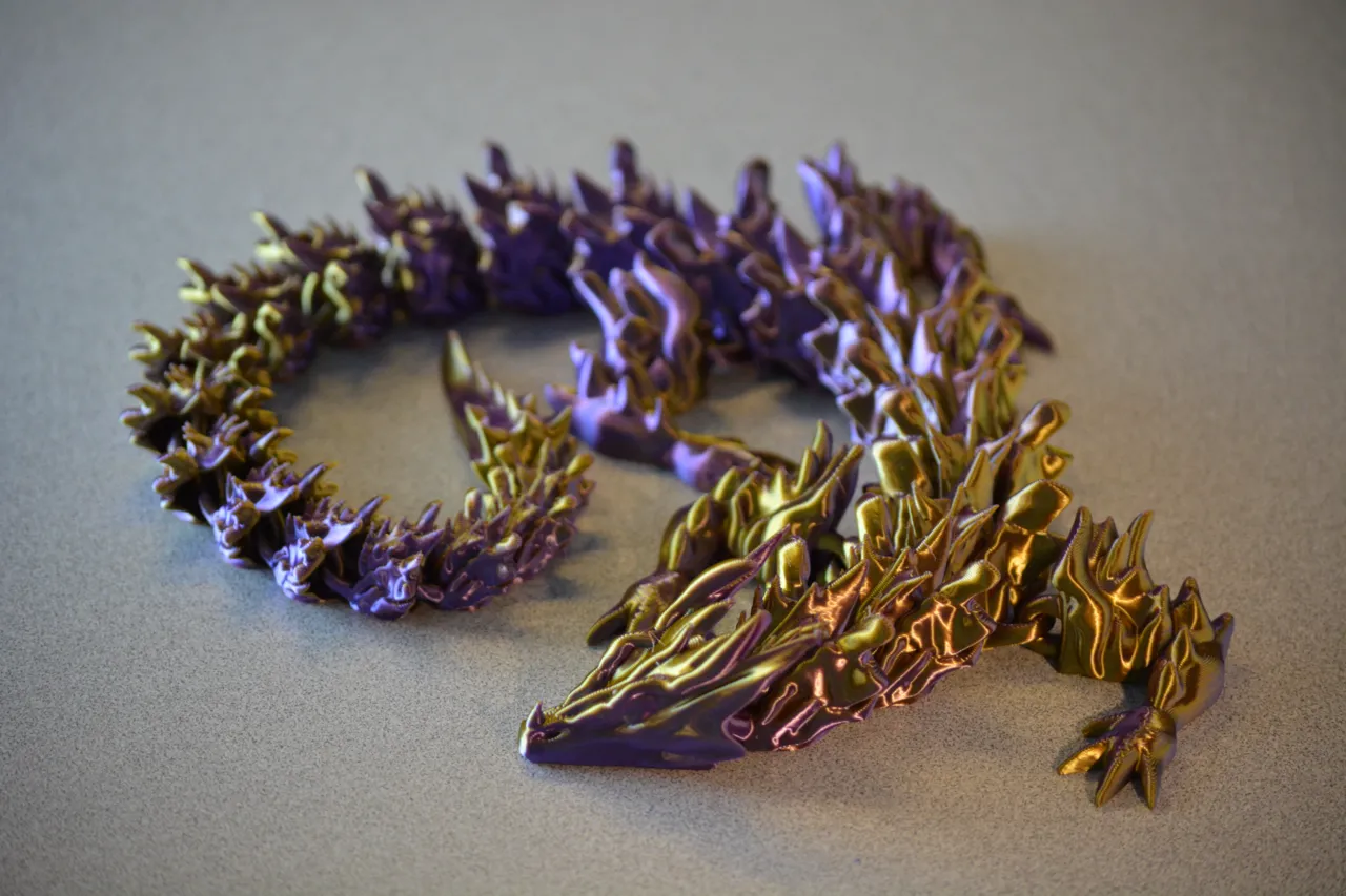 Bone Dragon - Articulated Dragon view 2
