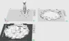 Optimized three-plate multi-part printing, assembly version 0.16mm layer height, 2 walls, 14% infill