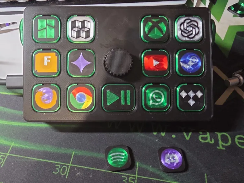 Umbrella Deck - Custom Magnetic Keycaps