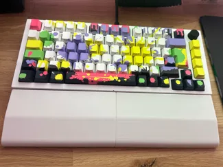 Wristwrest 33cm Ergonomisch geteilt mit Verbindern