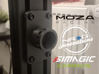 Moza/Simagic Racing Wheel mount /8040/simrig mount
