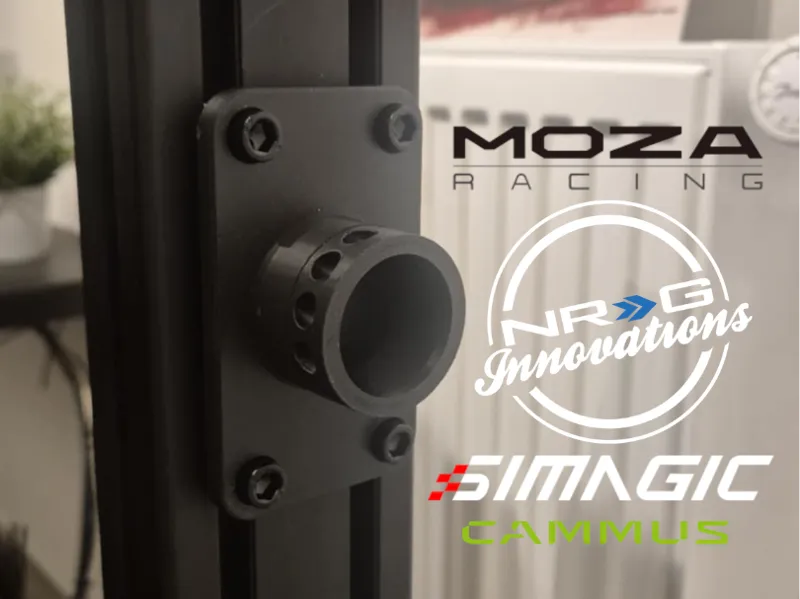 Moza/Simagic Racing Wheel mount /8040/simrig mount