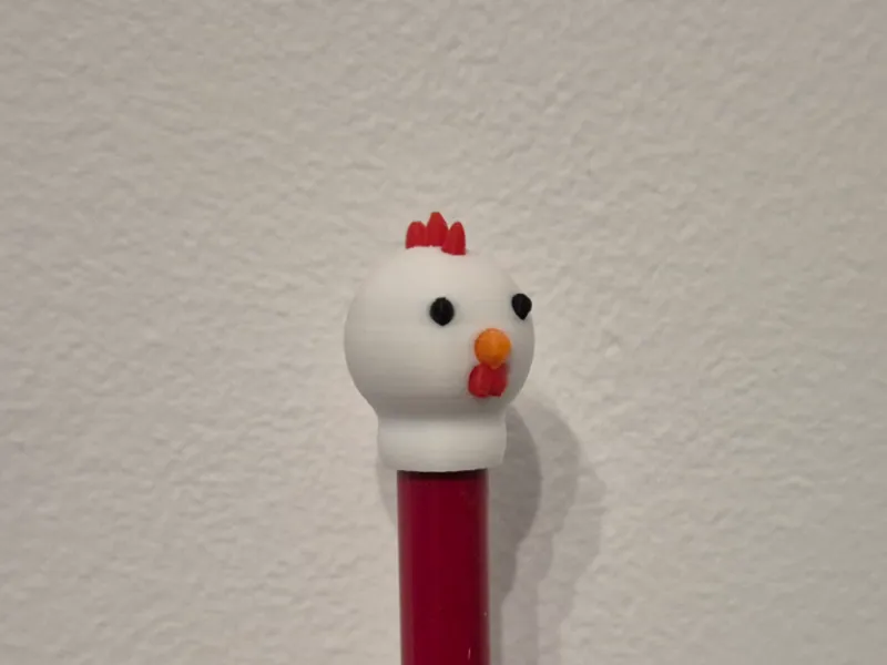 Chicken - Pencil Topper