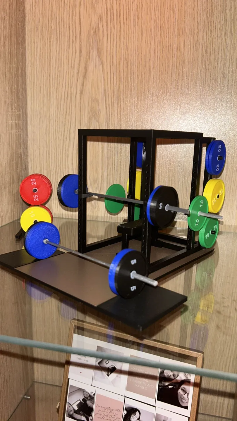 Small Pr-Power-Rack by Judd_DanielsMakerWorld: Download Free 3D Models