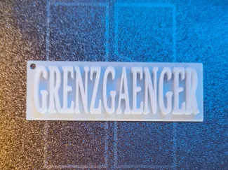 Grenzgaenger Schlüsselanhänger