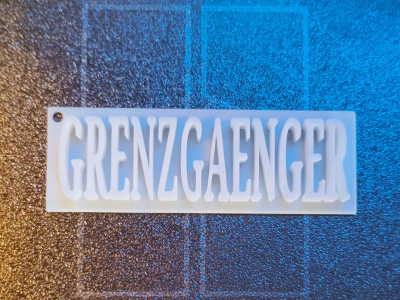 Grenzgaenger Schlüsselanhänger