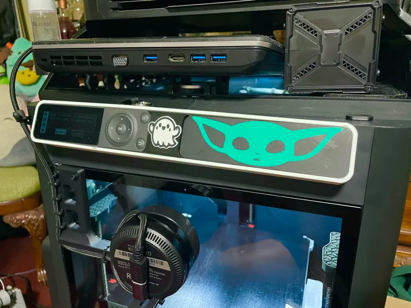 Baby Yoda Grogu Bambu P1P/P1S Faceplate and Frame