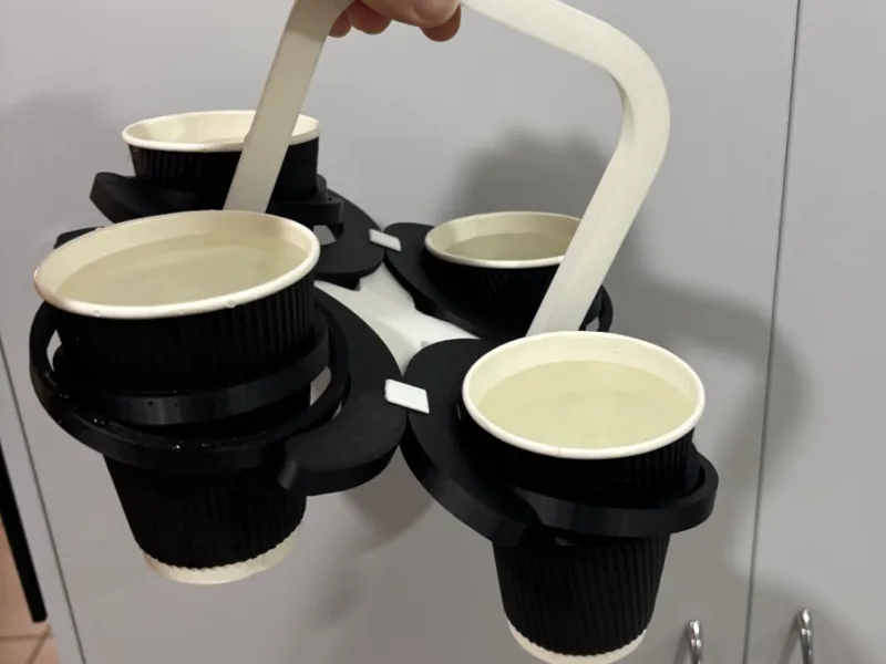 4 Cup Gyro Coffee Carrier – A1 Mini Friendly