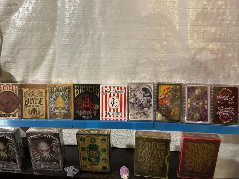 Playing Card Deck Rack