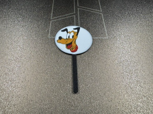 Miniatura 1 do modelo 3D Pluto Cake Topper Cupcake 