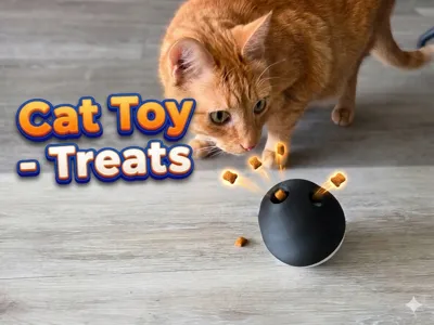 Treat Dispenser Cat Toy - Roly-poly