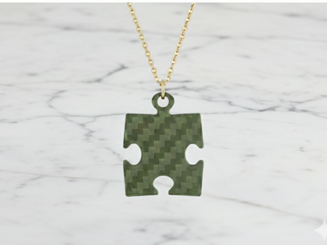 Puzzle necklace pendant