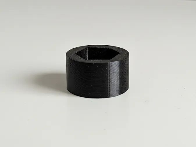 Hexagonal bolthead cover, snap fit 13mm