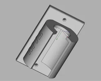 M12 drill hanger with text