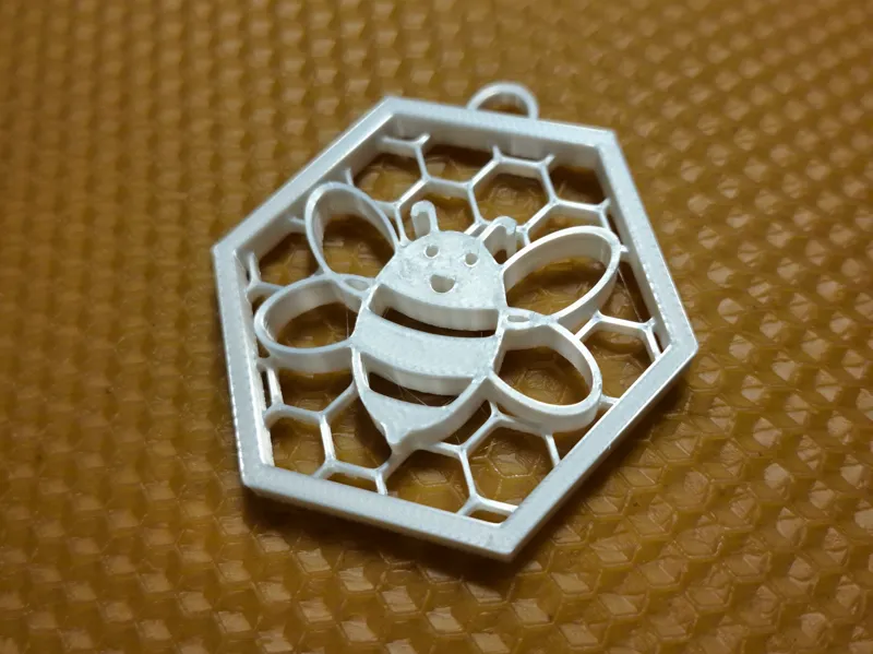 Bee Keychain - Cute & Simple