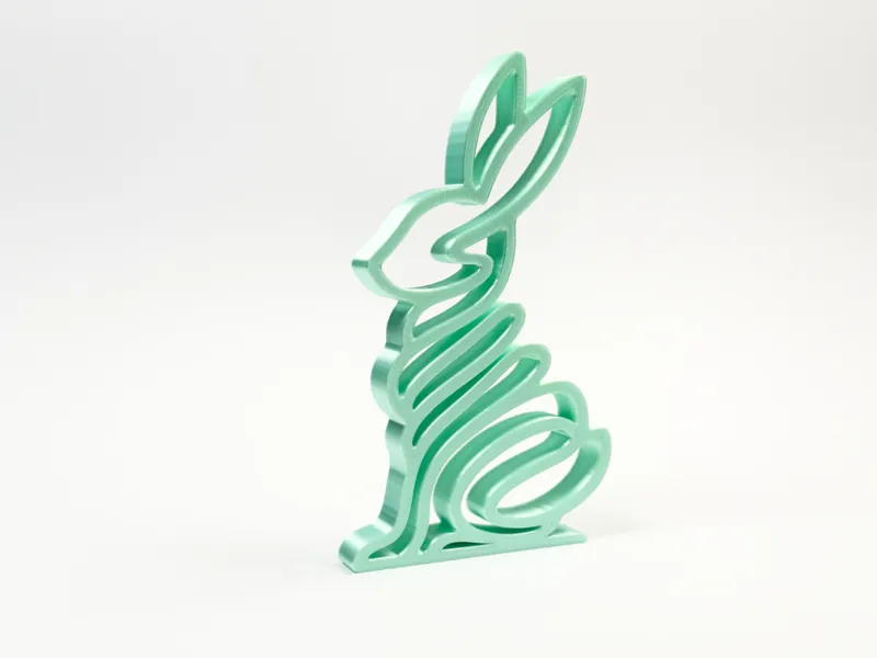 Fine Rabbit - Minimal Easter