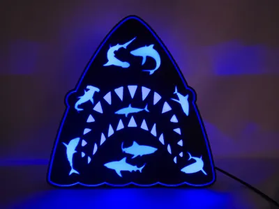 "Predatory Waters" | LED Display
