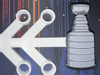Stanley Cup brick for Not Another Brick Wreath