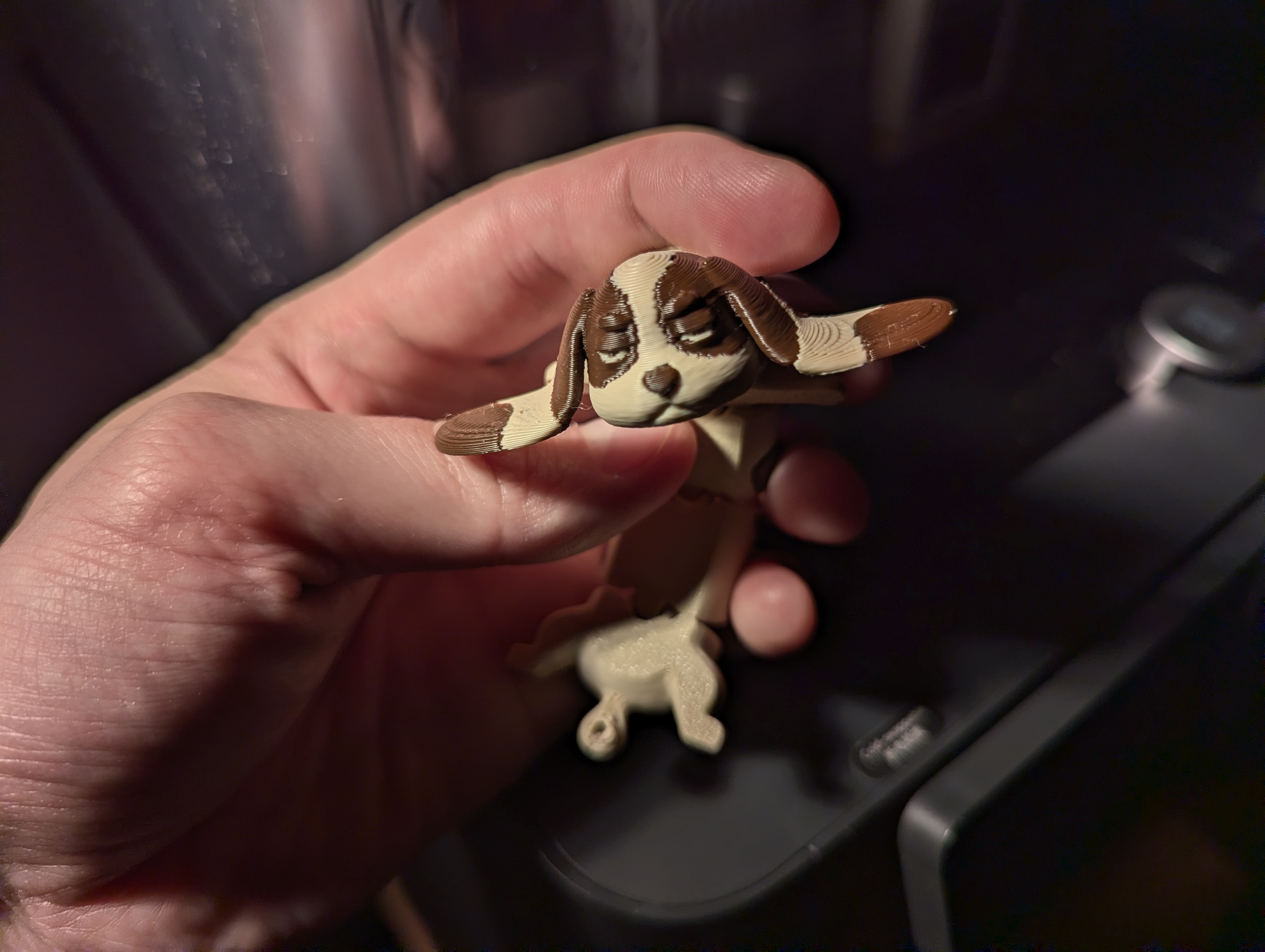 Miniatura 2 do modelo 3D Flexi Mini Spaniel