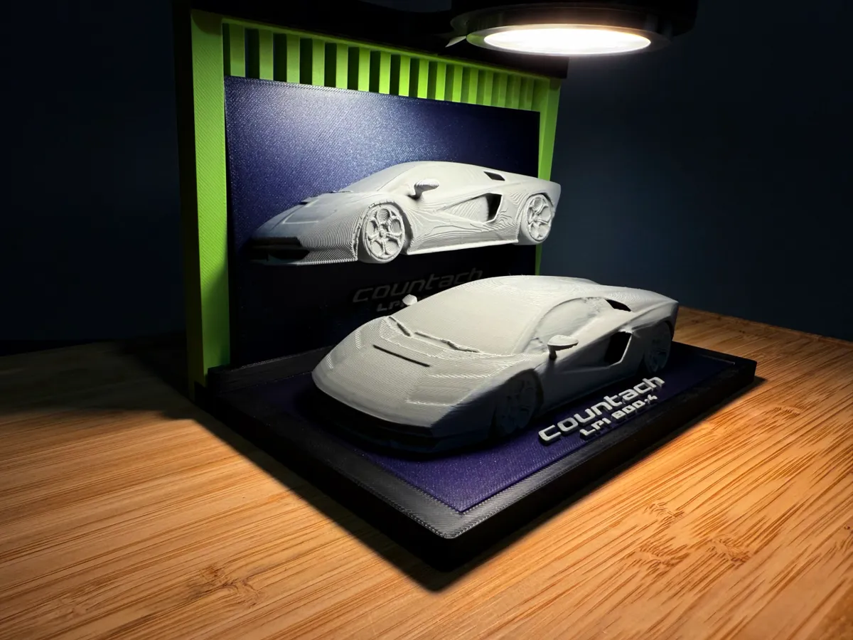 Lamborghini Countach LPI 800-4 : Display model! - Free 3D Print Model ...