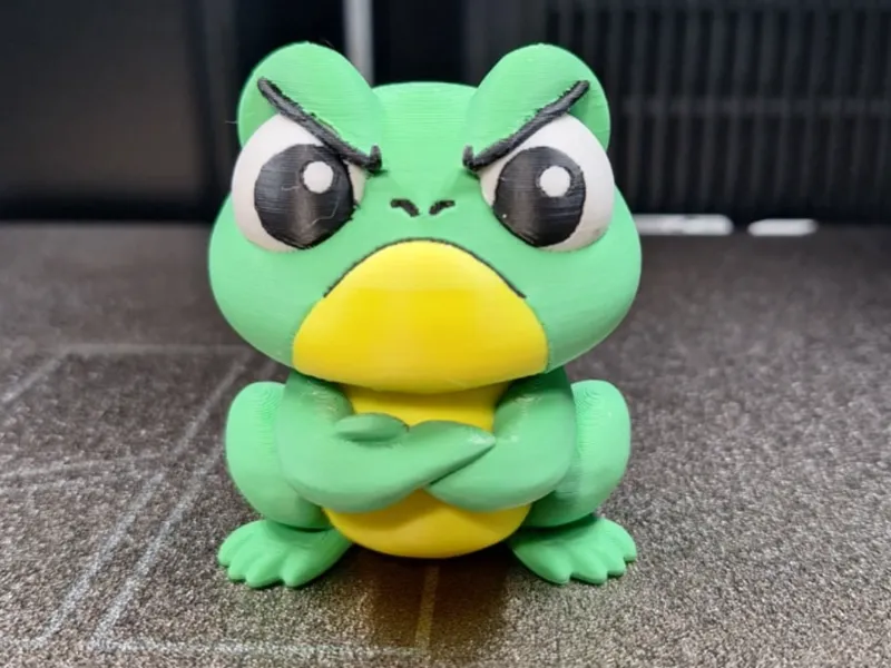 Angry Frog Figure