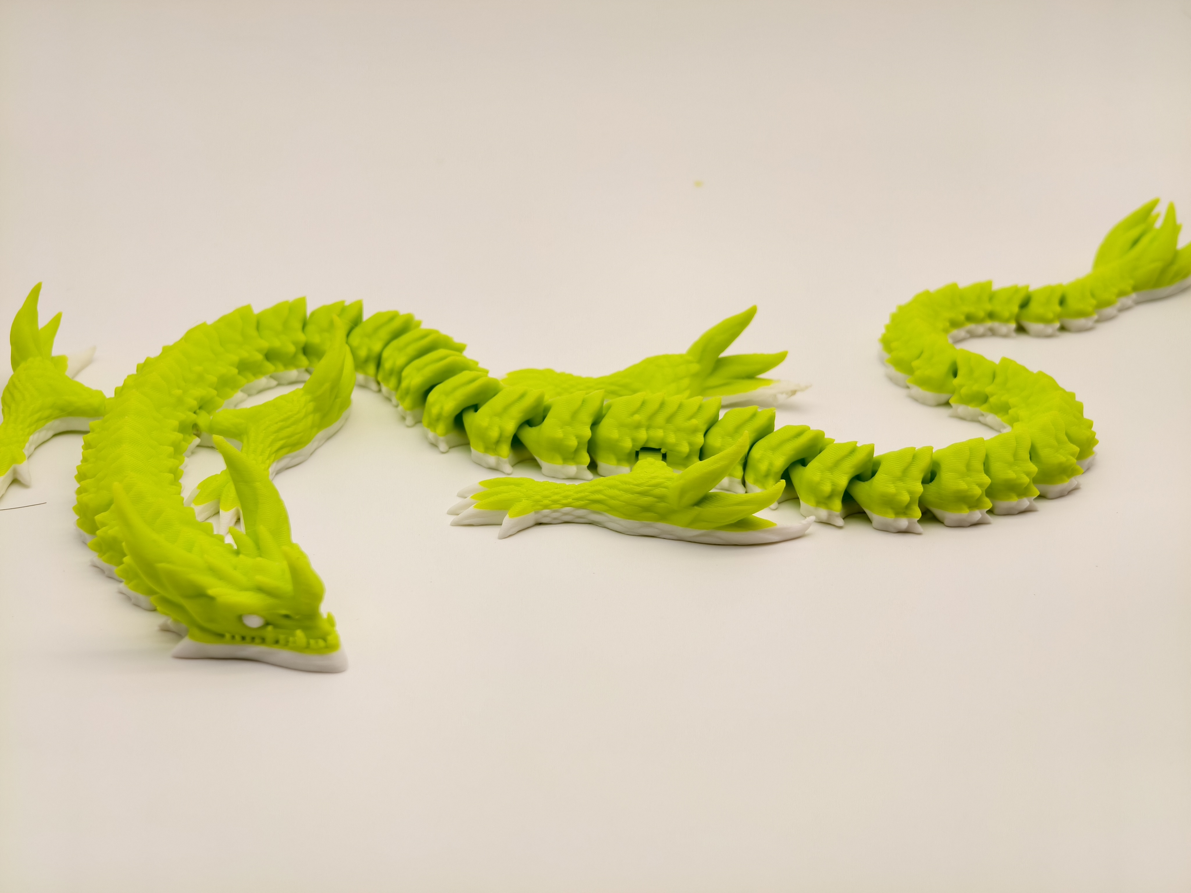 Miniatura 3 do modelo 3D 真火熔岩龙，无需支撑MINI可打