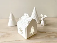 Mini maison photophore / boîte cadeau — photo 4