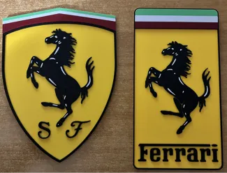 Ferrari Logo-(5 colors 1ams)
