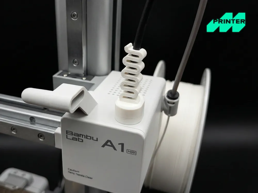 Cable Spring | A1 & A1 mini - Free 3D Print Model - MakerWorld