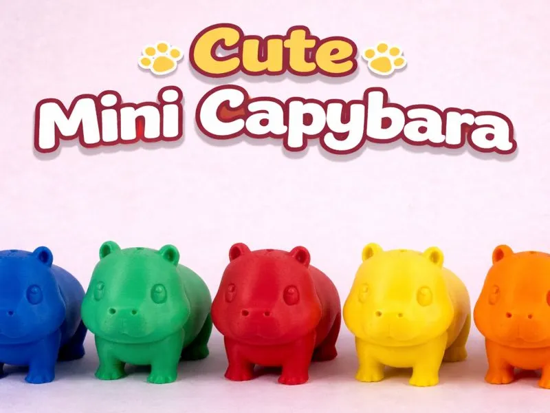 Cute Mini Capybara