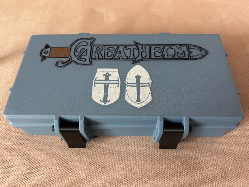 Greathelm Skirmish Game Storage Box