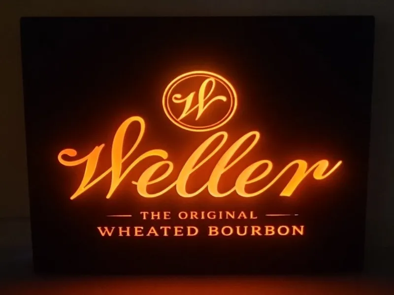 Weller Bourbon Light box