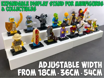 Adjustable Display Riser for Collectible Figures