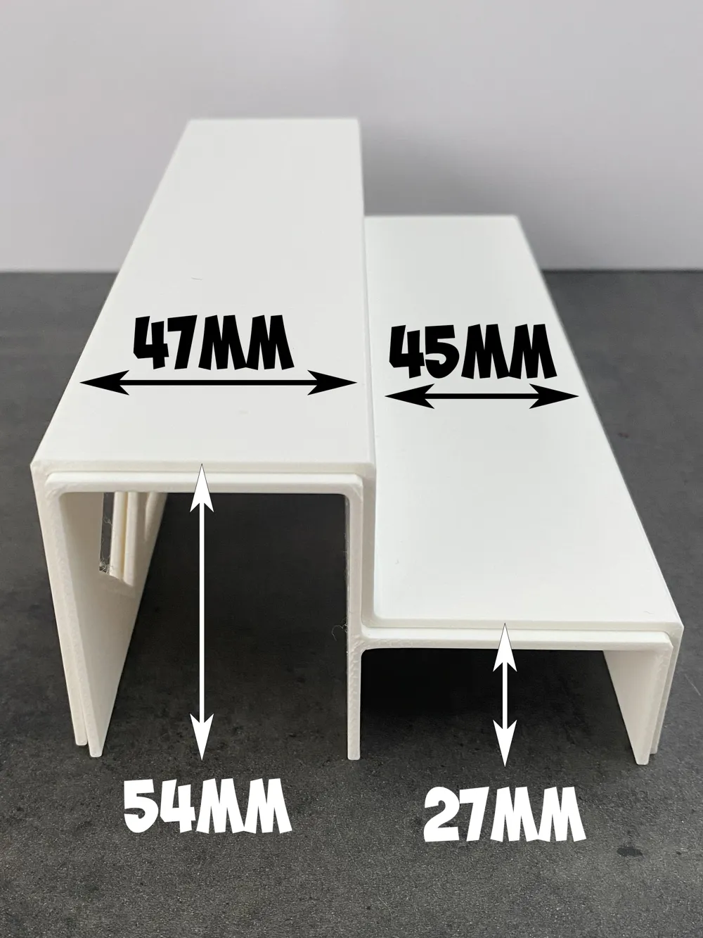 Adjustable Display Riser for Collectible Figures - Free 3D Print Model ...