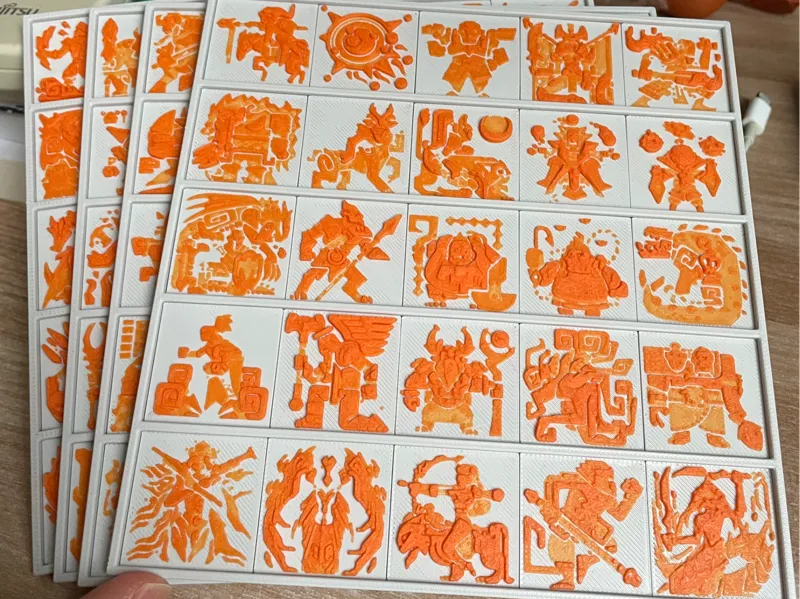 Dota 2 英雄浮雕-展示板