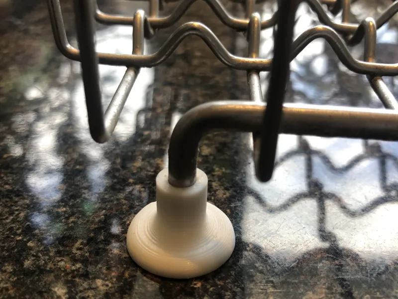 Wire Dish Drainer Foot