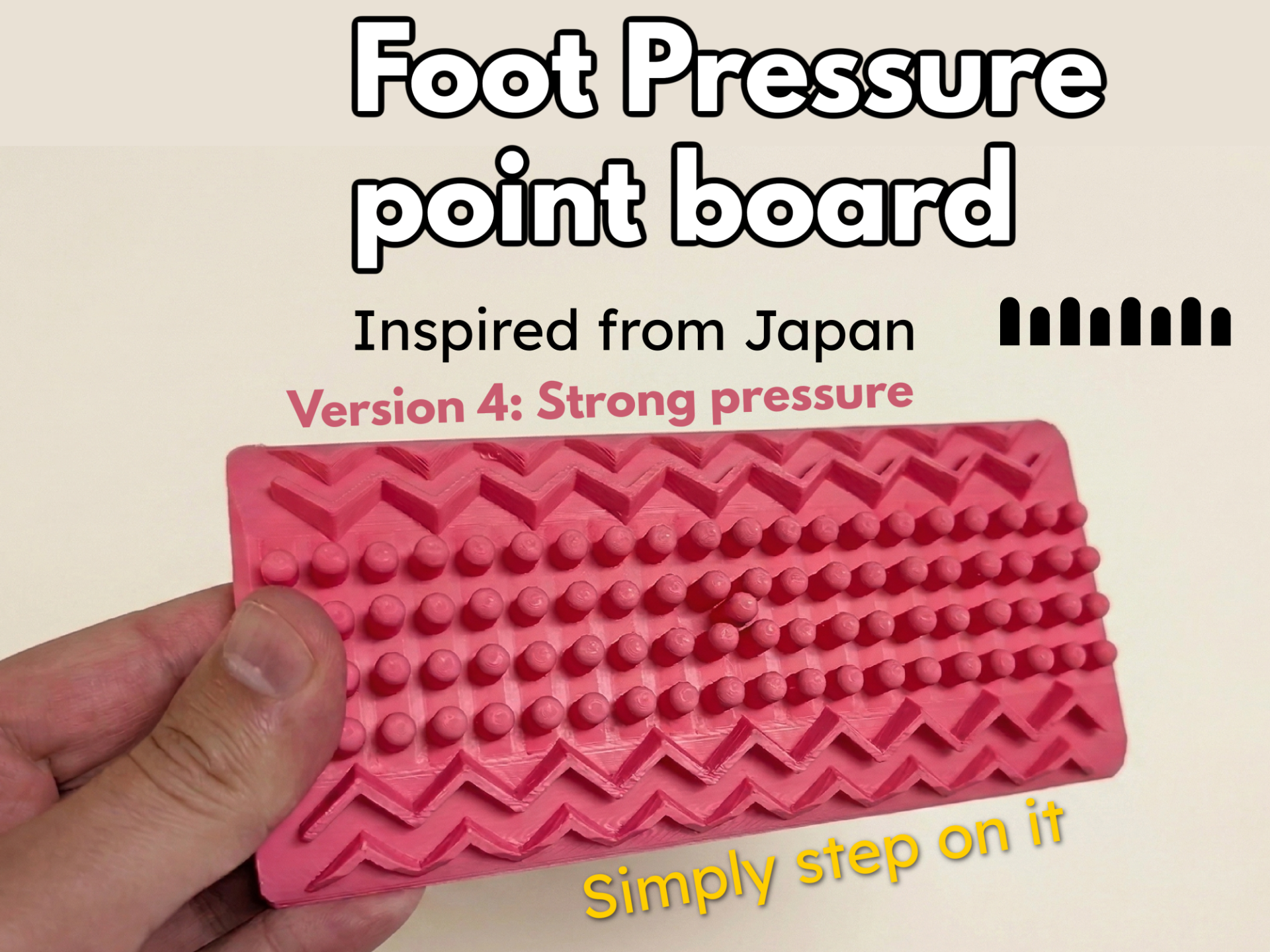 Foot Pressure board (high pressure) from Japan