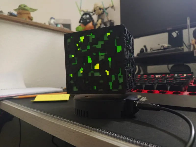 Levitating Borg cube upgrade