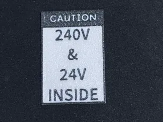 LABEL - Caution
