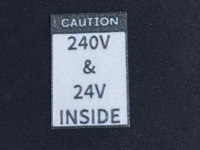 LABEL - Caution