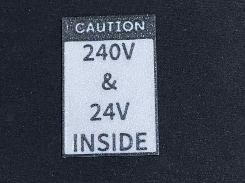 LABEL - Caution