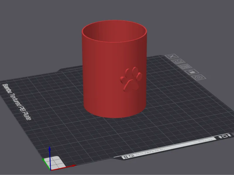 Kibble Measuring Container