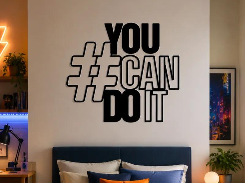 Motivation & Inspirational Bedroom Wall Decor