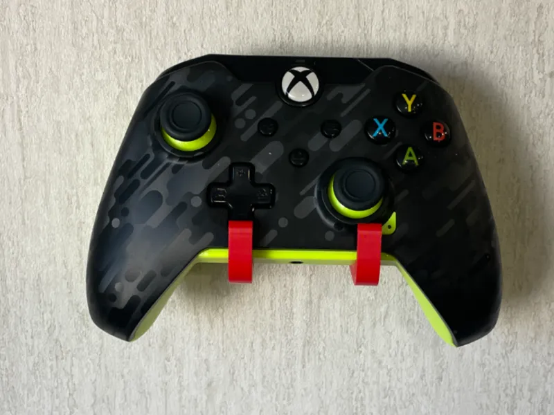 3D Printed Snap-Together Controller Wall Mount