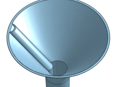 Funnel with airhole / exhaust