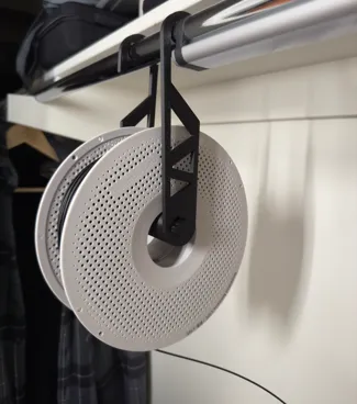 Closet Filament Spool Hanger