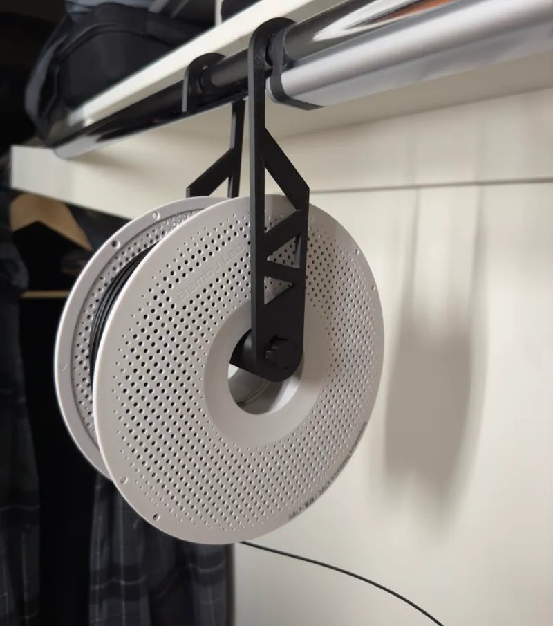 Closet Filament Spool Hanger